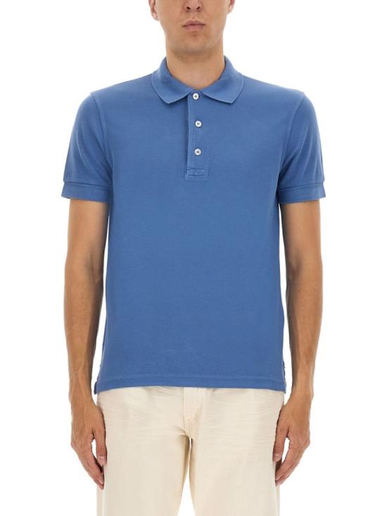 25FW 톰포드 폴로 티셔츠 JPS011 JMT013HB284 Blue