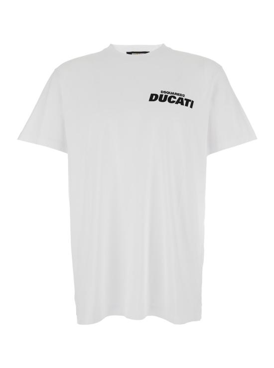 25FW 디스퀘어드2 반팔 티셔츠 S71GD1604D20020100 White