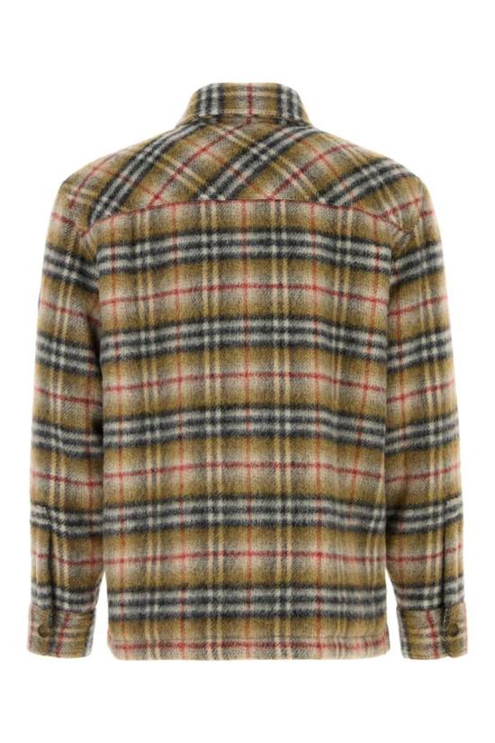 25FW 버버리 체크 울 오버셔츠 8110913 B1001 Multicolor - BURBERRY