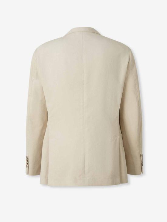 25FW 브루넬로 쿠치넬리 수트 자켓 ML4627BFD C1080GHIACCIO Beige - BRUNELLO CUCINELLI