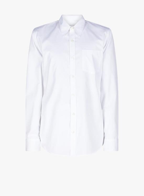 25FW 드리스 반 노튼 긴팔 셔츠 2520207022020 62476 1 WHITE