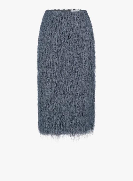 25FW 드리스 반 노튼 스커트 2520108602031 62508 803 DARK GREY