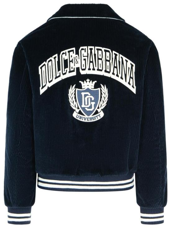 25FW 돌체앤가바나 봄버 자켓 G9BPXZ FUVLIB0665 NAVY - DOLCE & GABBANA