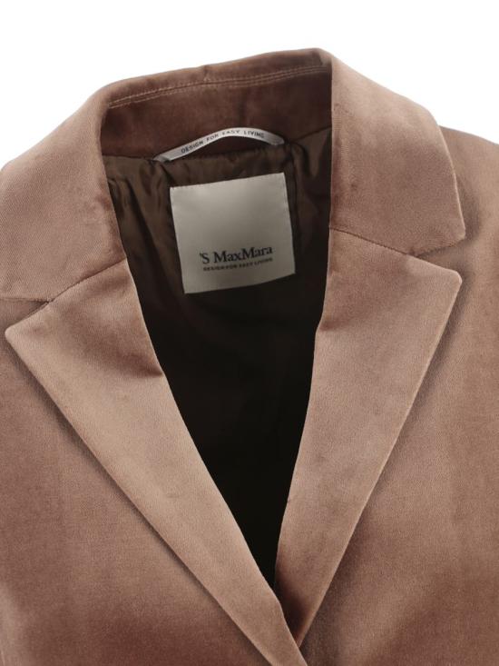 25FW 에스막스마라 수트 자켓 2529046133600001 AI25 Brown - 'S MAX MARA