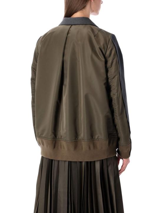 25FW 사카이 수트 자켓 25A2508119 342 GREY DARK KHAKI - SACAI