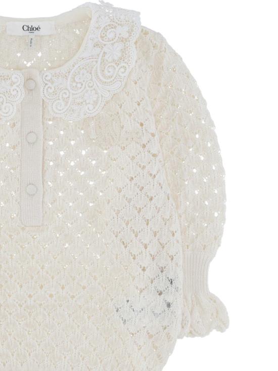 25FW 끌로에 스웨터 25AMP47590107 Beige - CHLOE