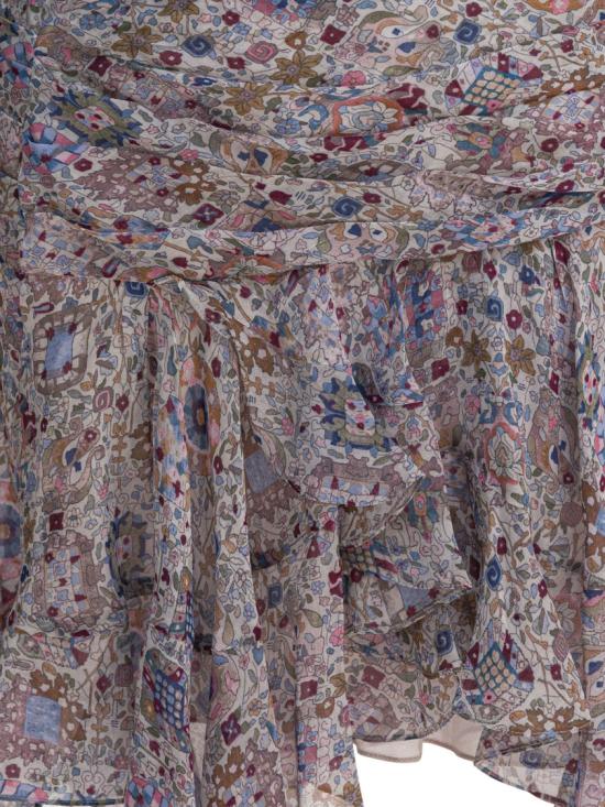 25FW 이자벨마랑에뚜왈 숏 스커트 25AJU0378FA Multicolor - ISABEL MARANT ETOILE