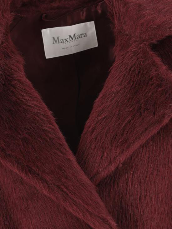 25FW 막스마라 알파카 울 롱 코트  2521016373600003 AI25 CHERRY - MAX MARA