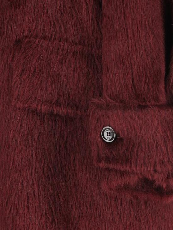 25FW 막스마라 알파카 울 롱 코트  2521016373600003 AI25 CHERRY - MAX MARA