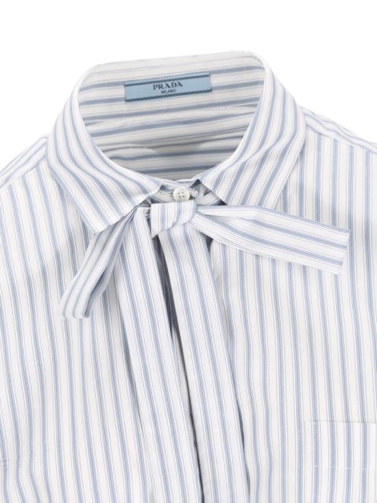 25FW 프라다 블라우스 P462I17MGF0637 AI25 ASTRAL - PRADA