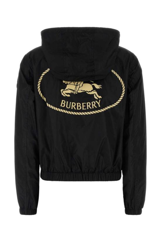 25FW 버버리 나이트 스탬프 나일론 자켓  8113647 A1189 Black - BURBERRY