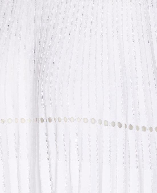 25FW 알라이아 미디 원피스 AA9R2674K078B000 WHITE - ALAIA