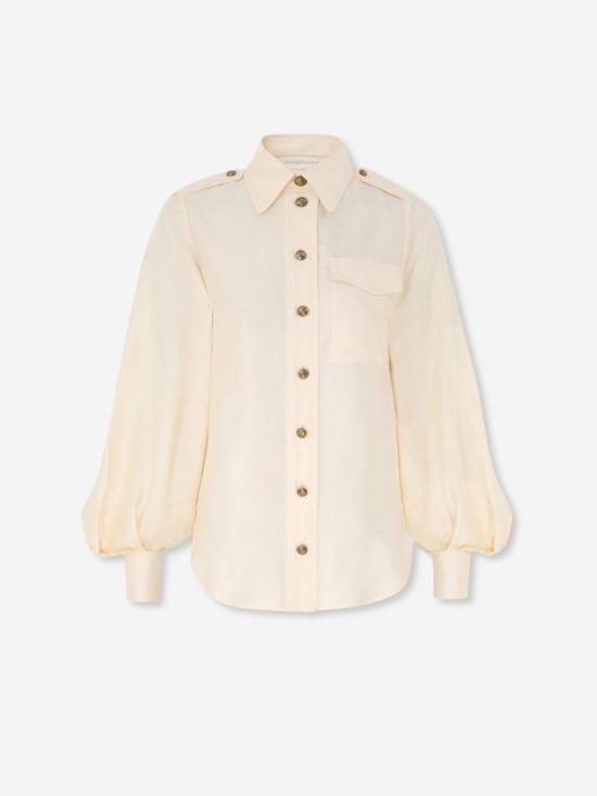 25FW 짐머만 블라우스 4911TF25R CRMCream Beige