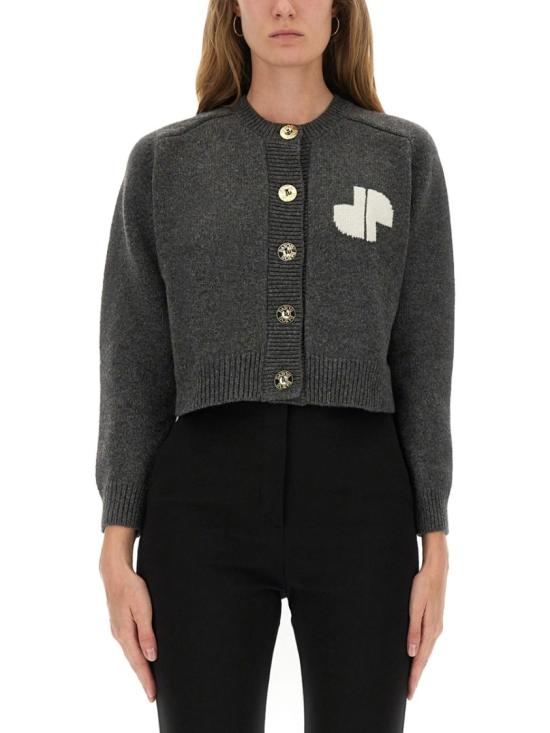 25FW 파투 JP INTARSIA JP 인타르시아 울 캐시미어 가디건 KN281 8064964G Grey