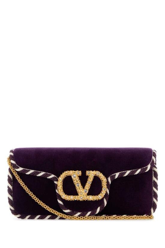 25FW 발렌티노 가라바니 클러치/파우치 7W2B0R92GNL DZD PURPLE