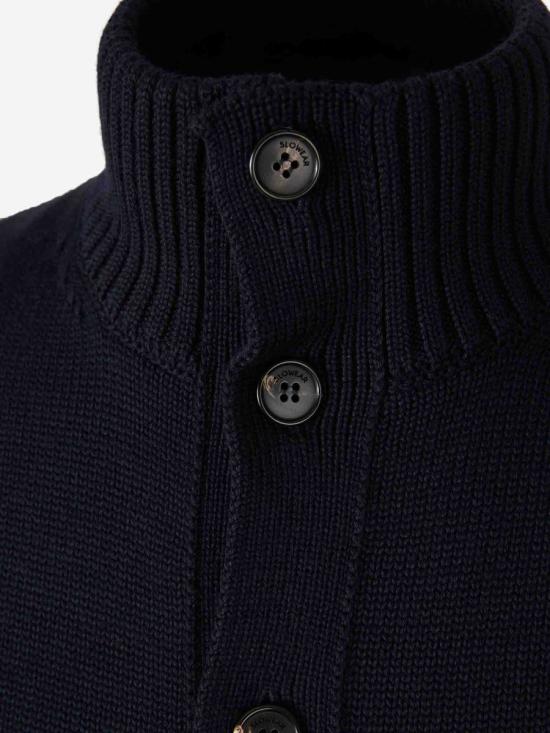 25FW 자노네 가디건 810130 Z1375AZUL NAVY BLUE - ZANONE