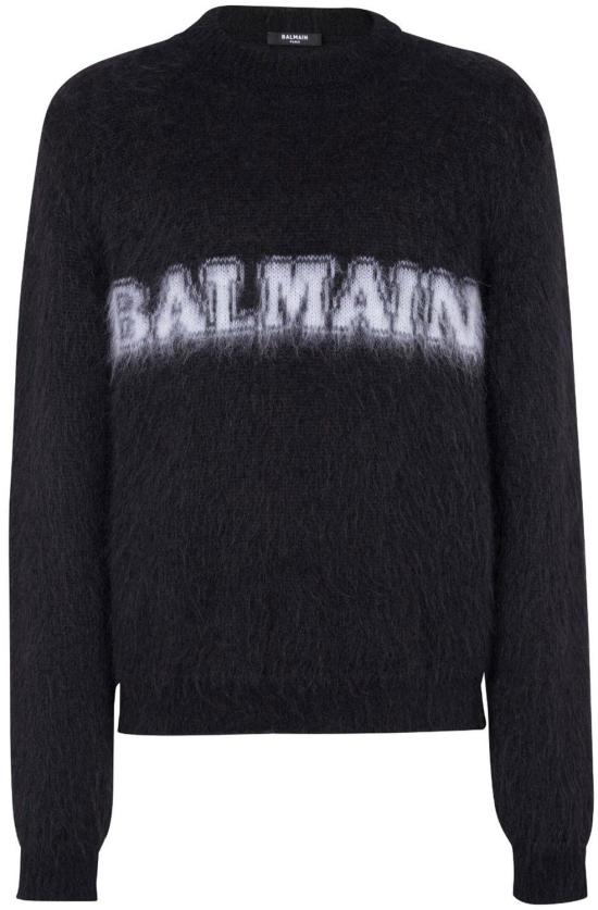  발망 스웨터 BH0KD000KF38EAB BLACK - BALMAIN