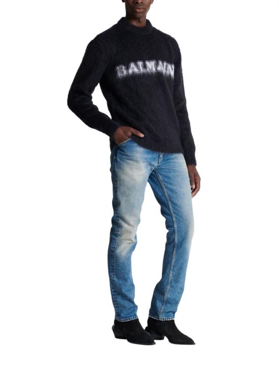  발망 스웨터 BH0KD000KF38EAB BLACK - BALMAIN