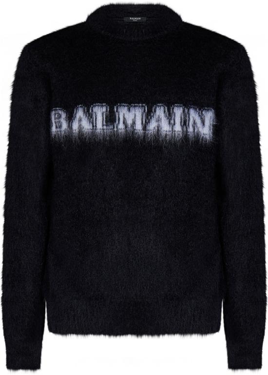  발망 스웨터 BH0KD000KF38EAB BLACK - BALMAIN