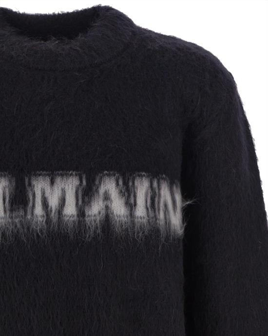  발망 스웨터 BH0KD000KF38EAB BLACK - BALMAIN