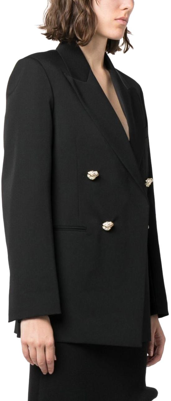  랑방 코트 RWJA00085711A2310RWJA00085711A2310BLACKBLACK - LANVIN