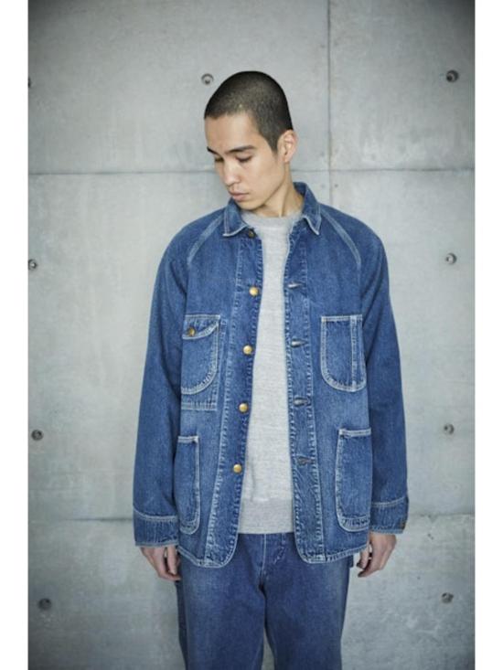  오어슬로우 데님 자켓 오르슬로 1950년대 작업복 - ORSLOW