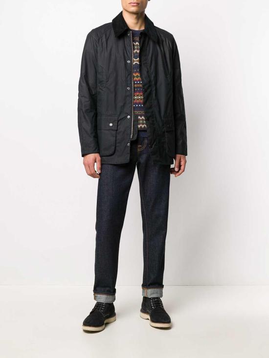 26FW 바버 애쉬비 왁스 자켓 MWX0339NY92 Blue - BARBOUR
