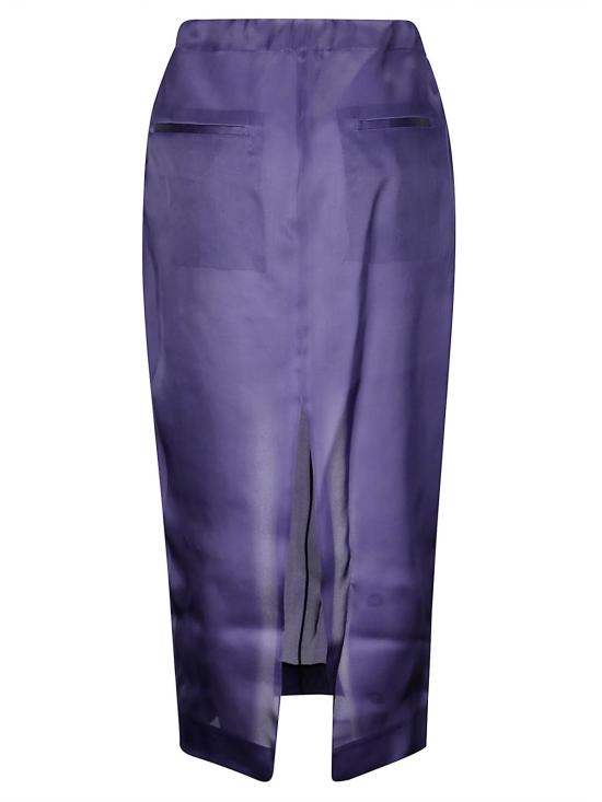 26SS 케이트 미디 스커트 41553002803 Blue - KHAITE