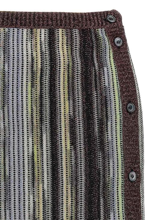 26SS 미소니 미디 스커트 DS25SH0IBR002HSM9KS Multicolour - MISSONI