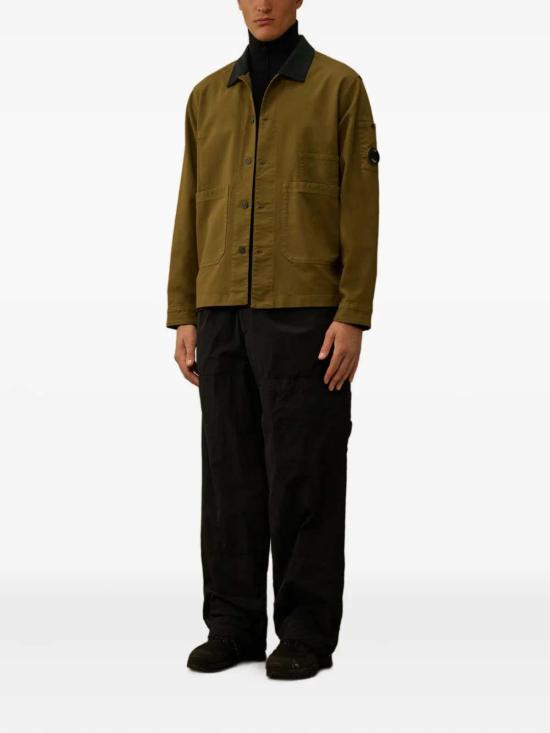  씨피 컴퍼니 자켓 C.P. 컴퍼니 코튼/나일론 더블 새틴 오버 - C.P. COMPANY