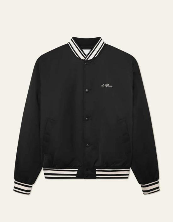  레듀 봄버 자켓 Les Deux Varsity Tech Jacket 블랙 - LES DEUX