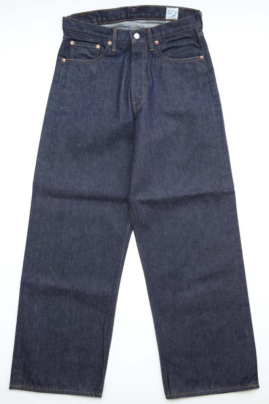  오어슬로우 데님 팬츠 Orslow 100 슈퍼 대드핏  팬츠 원워시