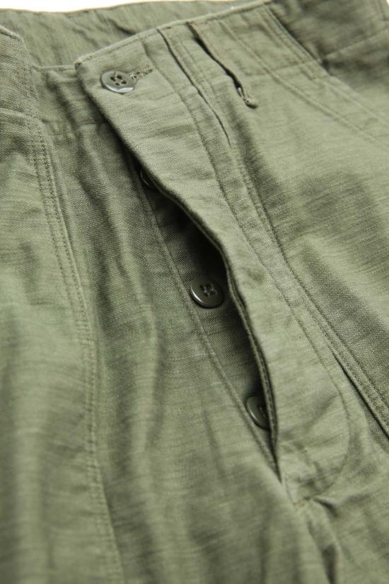  오어슬로우 스트레이트 팬츠 오르슬로우 빈티지 핏 퍼티그  다크 올리브 - ORSLOW