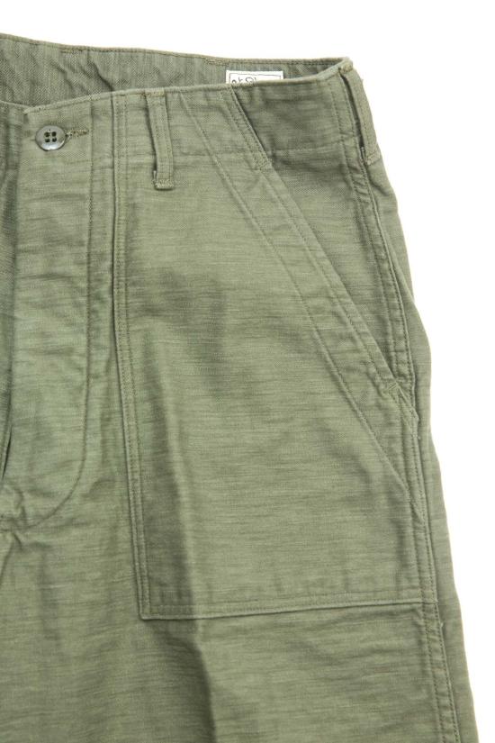  오어슬로우 스트레이트 팬츠 오르슬로우 빈티지 핏 퍼티그  다크 올리브 - ORSLOW