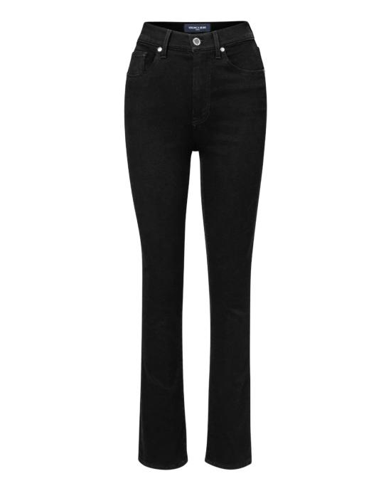  베로니카비어드 데님 팬츠 베로니카 비어드 리디아 하이라이즈 울트라 슬림 진 블랙 오닉스