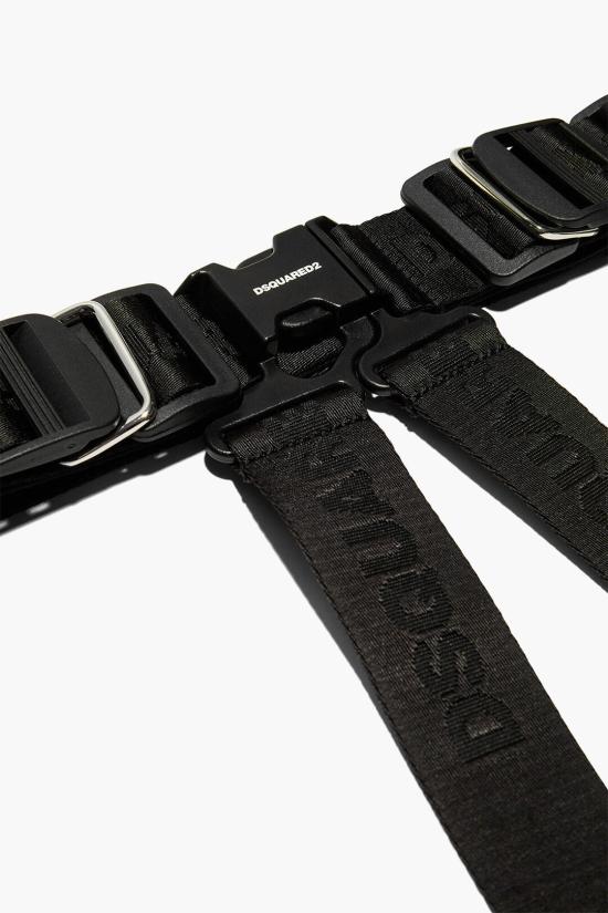  디스퀘어드2 패브릭 벨트 BEM0463 20205729 2124 Black - DSQUARED2