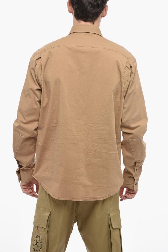  디스퀘어드2 긴팔 셔츠 S74DM0738 S35175 131 Beige - DSQUARED2
