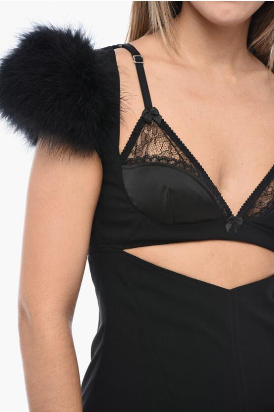  디스퀘어드2 숏 원피스 S72CV0444 S60581 900 Black - DSQUARED2