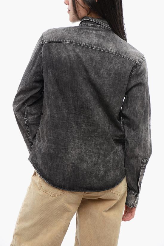  디스퀘어드2 데님 셔츠 S72DL0730 S30826 900 Gray - DSQUARED2