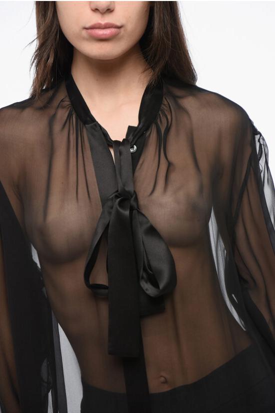  돌체앤가바나 블라우스 F5S81T FU1AT N0000 Black - DOLCE & GABBANA