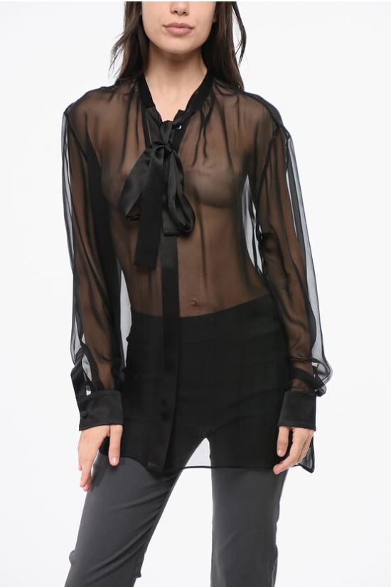  돌체앤가바나 블라우스 F5S81T FU1AT N0000 Black