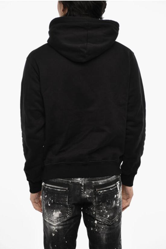  디스퀘어드2 후드 티셔츠 S71GU0625 S25516 900 Black - DSQUARED2