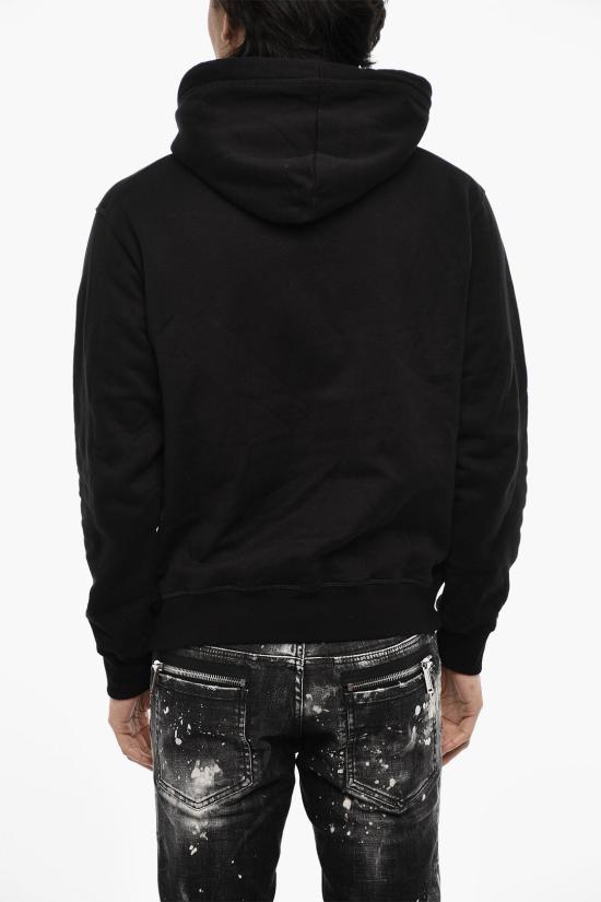 디스퀘어드2 후드 티셔츠 S71GU0625 S25516 900 Black - DSQUARED2