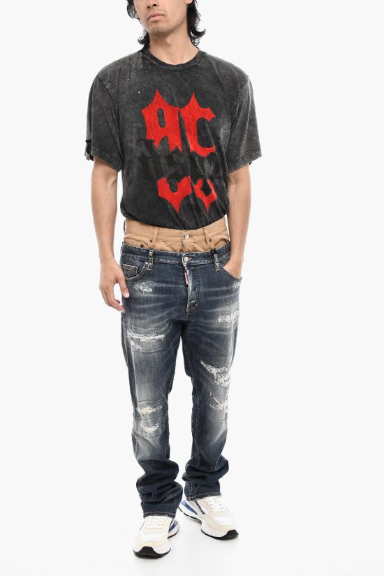  디스퀘어드2 데님 팬츠 S71LB1293 S30789 470 Blue - DSQUARED2