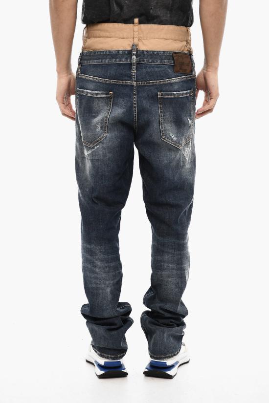  디스퀘어드2 데님 팬츠 S71LB1293 S30789 470 Blue - DSQUARED2