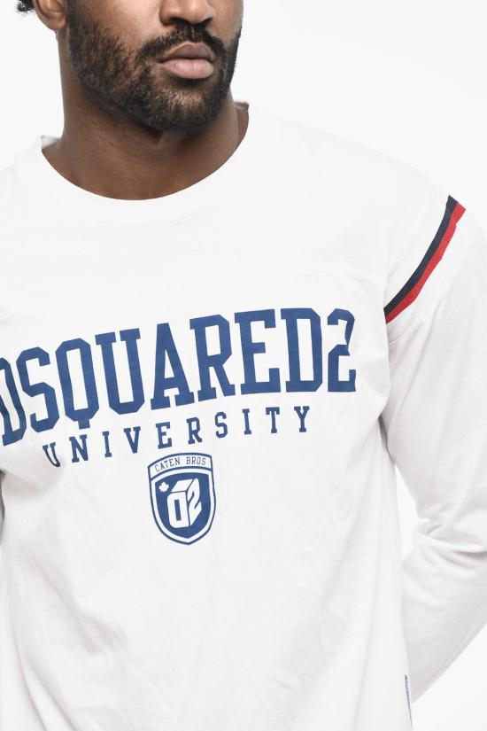  디스퀘어드2 반팔 티셔츠 S74GD1148 S20694 100 White - DSQUARED2