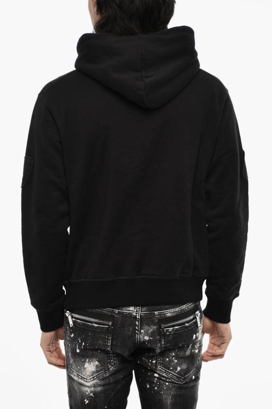  디스퀘어드2 후드 티셔츠 S71GU0599 S25516 900 Black - DSQUARED2