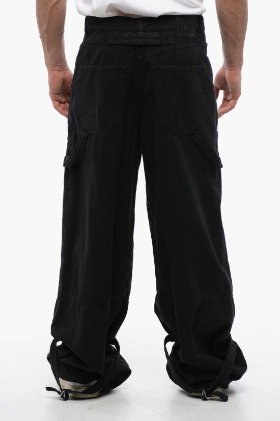  오프화이트 데님 팬츠 OMCE044C99FAB0011000 Black - OFF WHITE