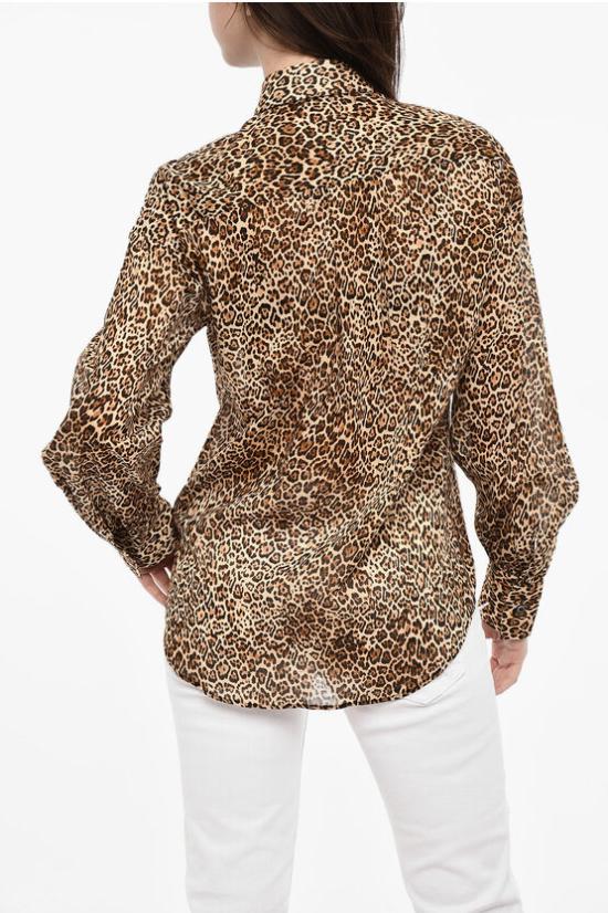  디스퀘어드2 블라우스 S75NC1048 S78190 001S Brown - DSQUARED2