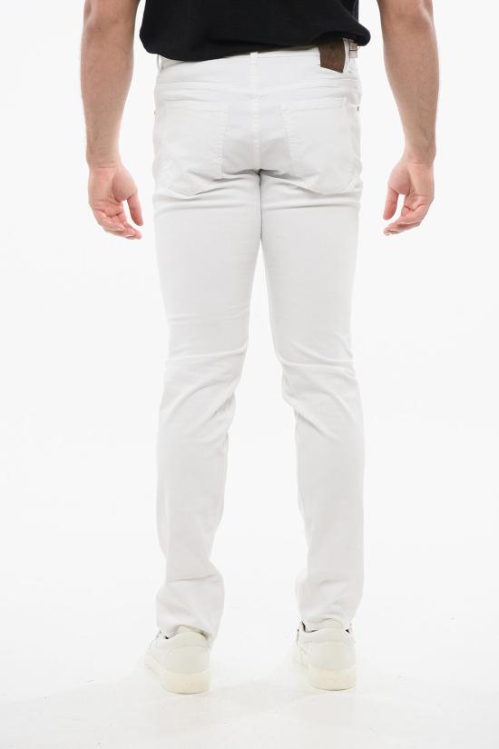  꼬르넬리아니 스트레이트 팬츠 894JP2 2120142 028 White - CORNELIANI